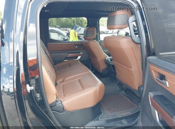 5TFMA5DB1PX079641 2023 TOYOTA TUNDRA Black Vista de la etiqueta del VIN