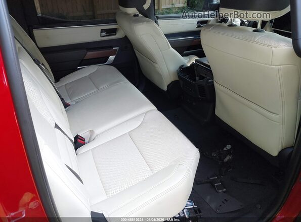 5TFMA5DB1PX085133 2023 TOYOTA TUNDRA Red Widok naklejki z numerem VIN