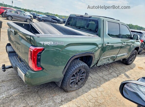 5TFMA5DB4NX003098 2022 TOYOTA TUNDRA Green Задня права чверть