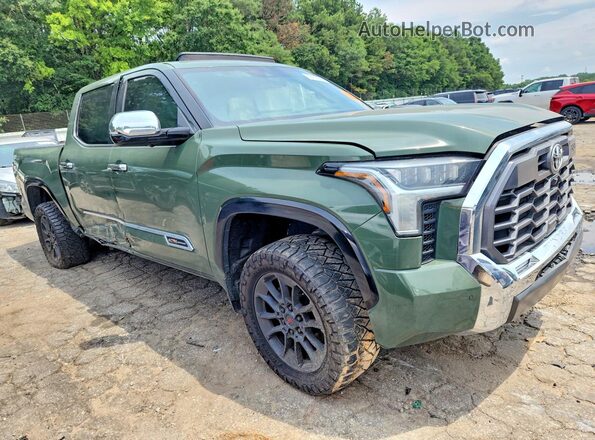 5TFMA5DB4NX003098 2022 TOYOTA TUNDRA Green Передня права чверть
