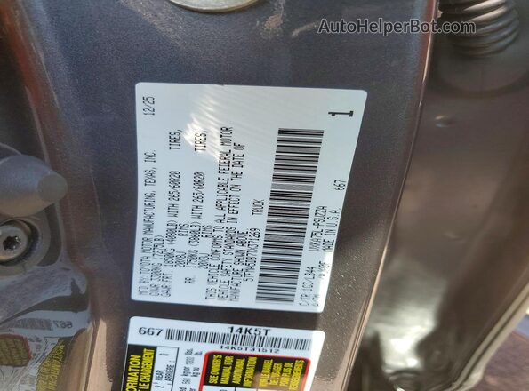 5TFMA5DB7TX371269 2026 TOYOTA TUNDRA Gray ძრავის განყოფილების ხედი