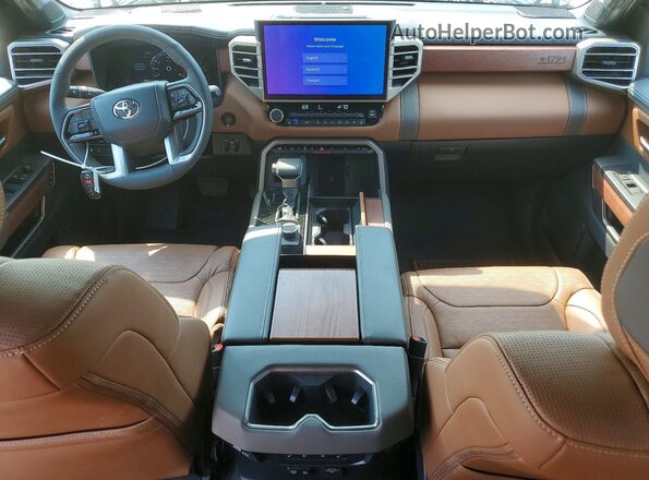 5TFMA5DB7TX371269 2026 TOYOTA TUNDRA Gray წინა პანელის ხედი