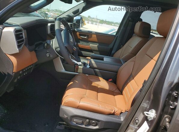 5TFMA5DB7TX371269 2026 TOYOTA TUNDRA Gray წინა სალონის ხედი