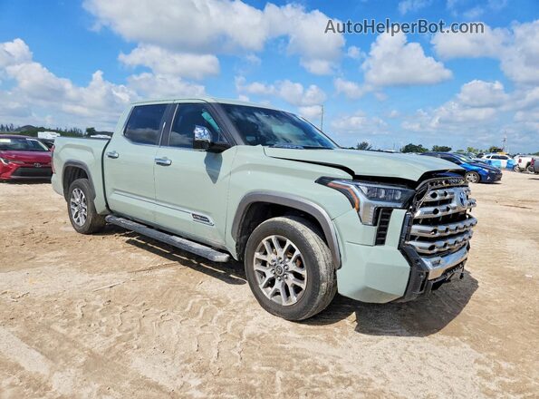 5TFMC5AB5RX003762 2024 TOYOTA TUNDRA Зеленый Передняя правая четверть