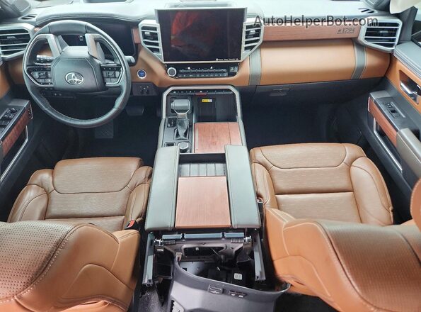 5TFMC5DB2RX069875 2024 TOYOTA TUNDRA Brown Dashboard view