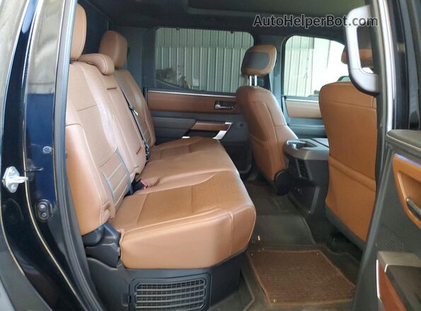 5TFMC5DB3RX066225 2024 TOYOTA TUNDRA Black Widok tylnych siedzeń