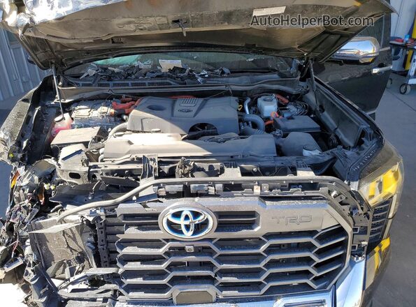 5TFMC5DB3RX066225 2024 TOYOTA TUNDRA Black Widok wnętrza z tyłu