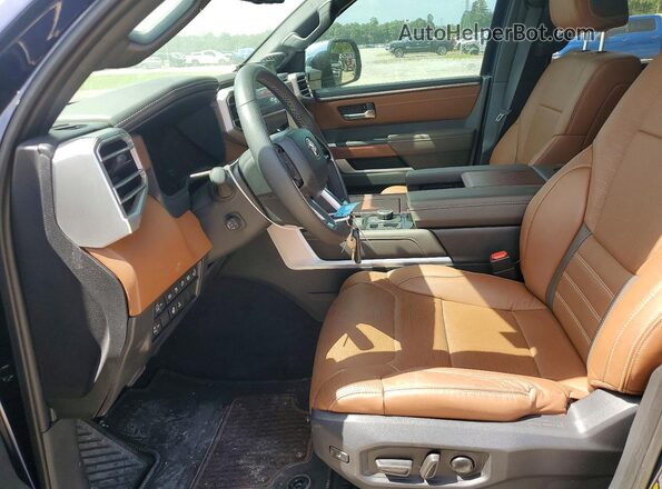 5TFMC5DB7SX096849 2025 TOYOTA TUNDRA Blue Вид салону спереду