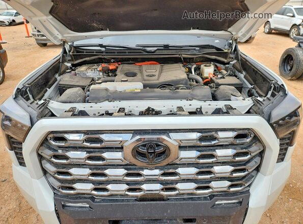 5TFMC5DB8SX100634 2025 TOYOTA TUNDRA White Սալոնի հետևի տեսք