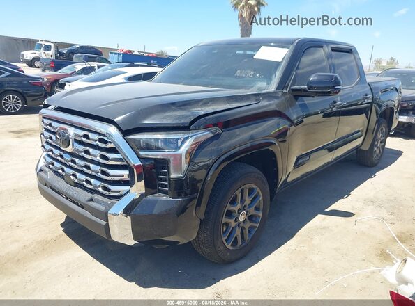 5TFNA5DB2RX132421 2024 TOYOTA TUNDRA Черный Передняя левая четверть