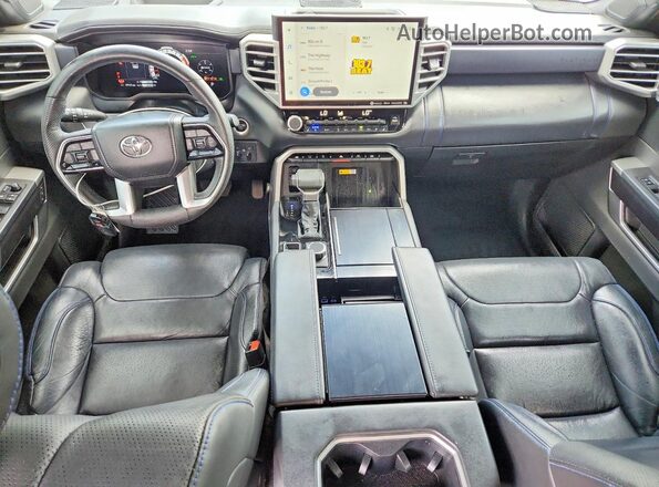 5TFNA5DB3RX184785 2024 TOYOTA TUNDRA Серый Вид панели приборов