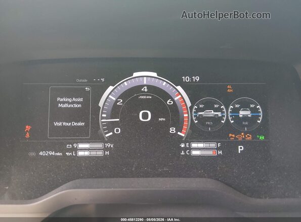 5TFNA5DB5PX086287 2023 TOYOTA TUNDRA Black Հետևի նստատեղերի տեսք