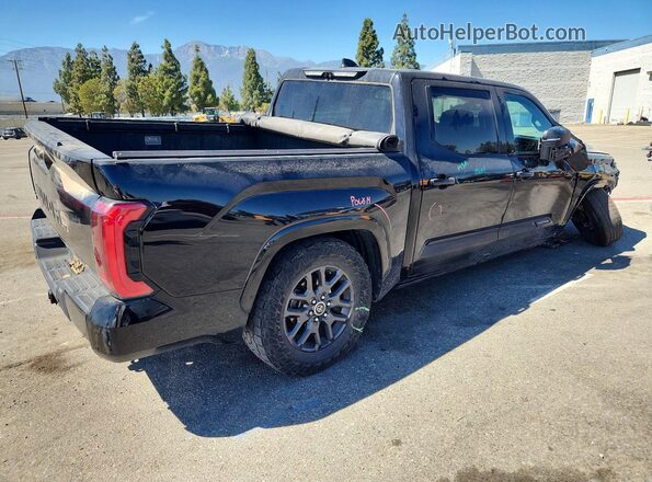 5TFNC5DB0NX008507 2022 TOYOTA TUNDRA Black Задня права чверть
