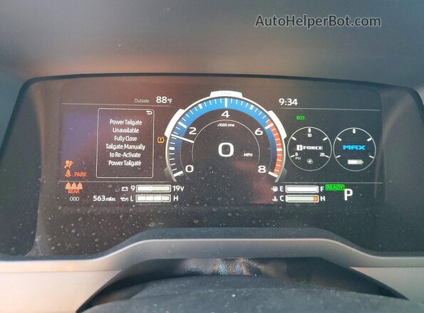 5TFNC5DB4TX132891 2026 TOYOTA TUNDRA Silver Vista del cuadro de instrumentos