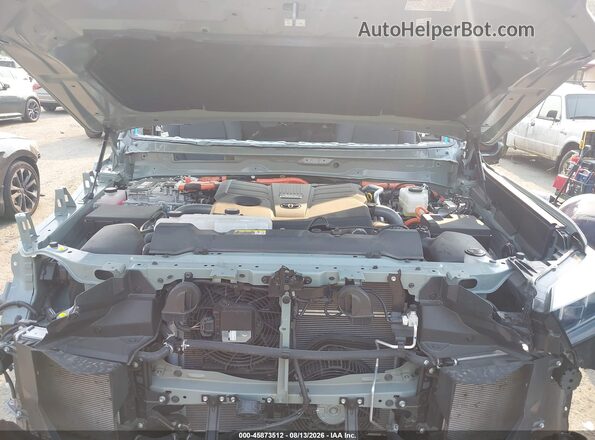 5TFNC5EC0SX010227 2025 TOYOTA TUNDRA HYBRID Gray Вид ззаду