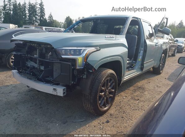 5TFNC5EC0SX010227 2025 TOYOTA TUNDRA HYBRID Gray Передня ліва чверть