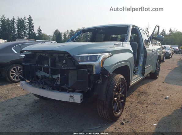 5TFNC5EC0SX010227 2025 TOYOTA TUNDRA HYBRID Gray Вид спереду