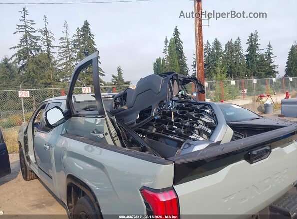 5TFNC5EC0SX010227 2025 TOYOTA TUNDRA HYBRID Gray Вид щитка приладів