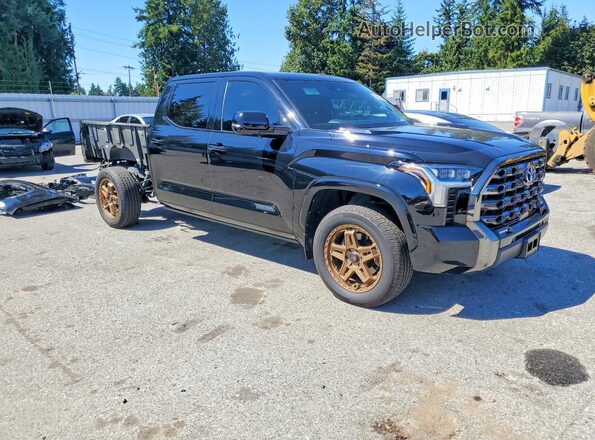 5TFNC5EC6NX001827 2022 TOYOTA TUNDRA Black Delantero derecho