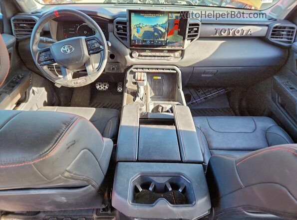 5TFPC5DB9PX027259 2023 TOYOTA TUNDRA Оранжевый Вид панели приборов