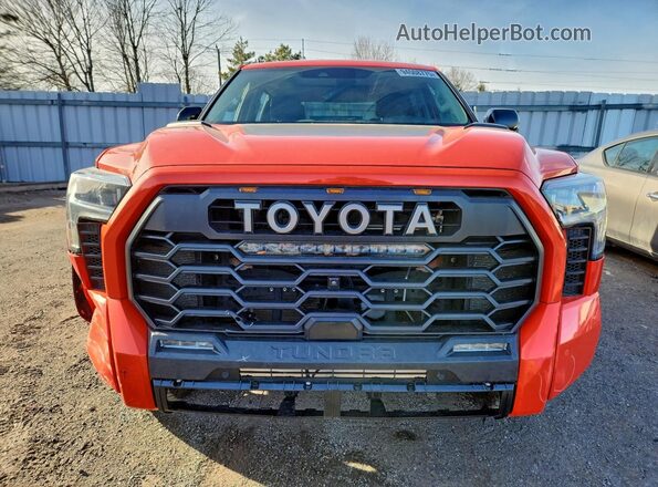 5TFPC5DB9PX027259 2023 TOYOTA TUNDRA Оранжевый Вид спереди