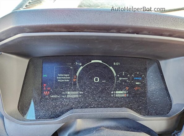 5TFPC5DB9PX027259 2023 TOYOTA TUNDRA Оранжевый Вид щитка приборов