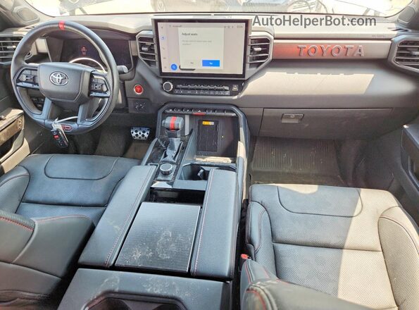 5TFPC5DB9RX084967 2024 TOYOTA TUNDRA Gray Dashboard view