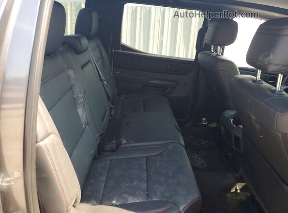 5TFPC5DB9RX084967 2024 TOYOTA TUNDRA Gray Rear seats view