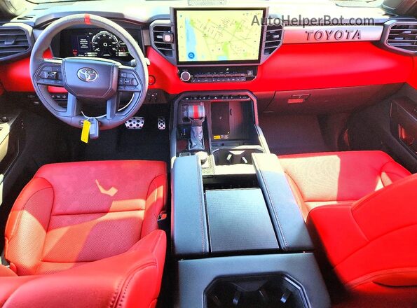 5TFPC5DBXTX127722 2026 TOYOTA TUNDRA Черный Вид панели приборов