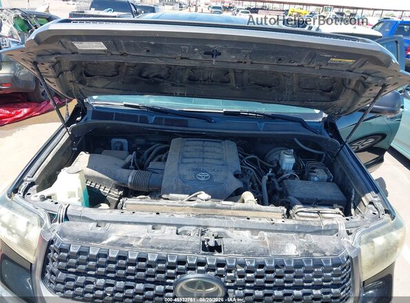 5TFRM5F10JX133732 2018 TOYOTA TUNDRA Black Հետևի տեսք