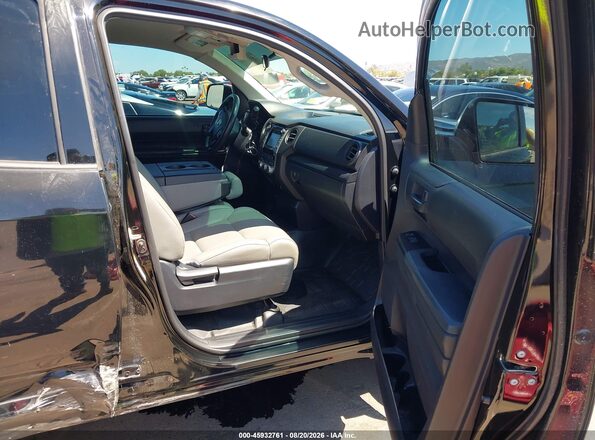 5TFRM5F10JX133732 2018 TOYOTA TUNDRA Black Սալոնի դիմացի տեսք