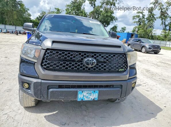 5TFRM5F12JX128015 2018 TOYOTA TUNDRA Black Widok z przodu