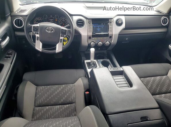 5TFRM5F15JX129773 2018 TOYOTA TUNDRA Silver Առջևի վահանակի տեսք