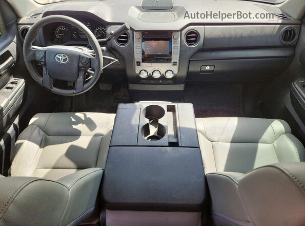 5TFRM5F16KX136121 2019 TOYOTA TUNDRA White Dashboard view