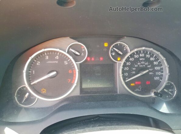 5TFRM5F1XGX100519 2016 TOYOTA TUNDRA Blue Вид щитка приладів