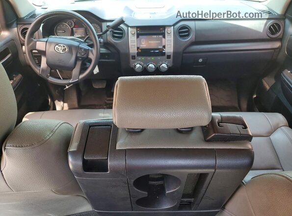 5TFRM5F1XHX110730 2017 TOYOTA TUNDRA Black Вид панелі приладів