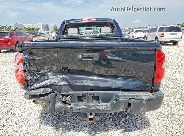 5TFRM5F1XHX110730 2017 TOYOTA TUNDRA Black Вид ззаду