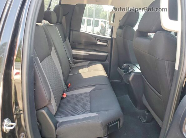 5TFRW5F10GX193139 2016 TOYOTA TUNDRA Black Vista de los asientos traseros