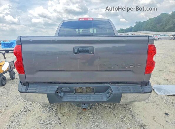 5TFRW5F17GX207733 2016 TOYOTA TUNDRA Gray Rear view