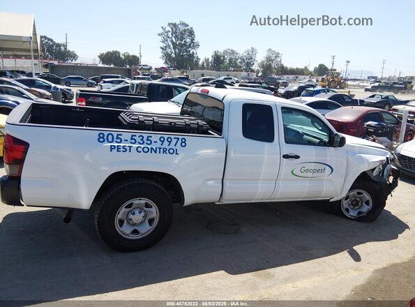 5TFRX5GN0LX174292 2020 TOYOTA TACOMA White Vista interior trasera