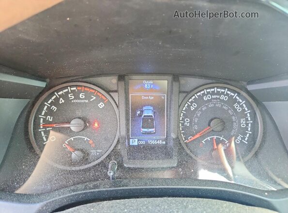 5TFRX5GN1LX169733 2020 TOYOTA TACOMA White ხელსაწყოთა პანელის ხედი