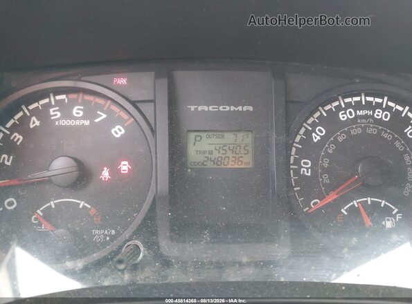 5TFRX5GN2GX062518 2016 TOYOTA TACOMA White უკანა სავარძლების ხედი