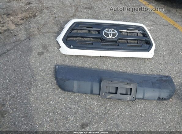 5TFRX5GN2GX062518 2016 TOYOTA TACOMA White ხელსაწყოთა პანელის ხედი