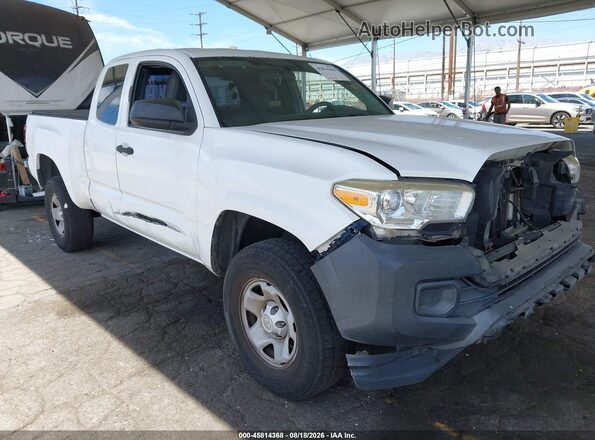 5TFRX5GN2GX062518 2016 TOYOTA TACOMA White წინა ხედი