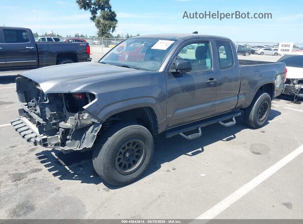 5TFRX5GN2HX097433 2017 TOYOTA TACOMA Silver Առջևի ձախ երեք քառորդ տեսարան