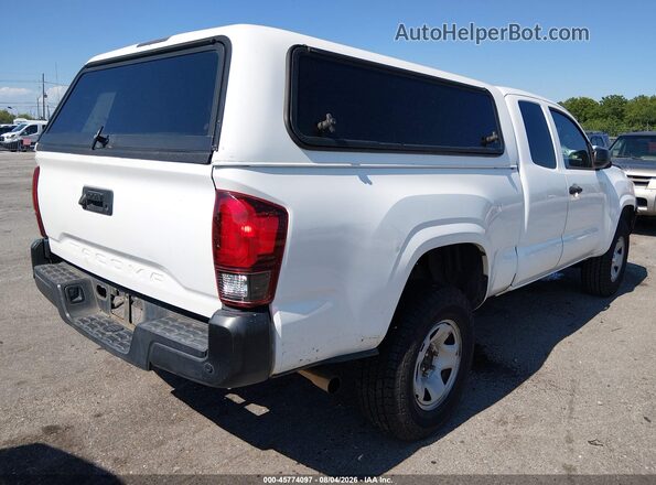 5TFRX5GN2JX123065 2018 TOYOTA TACOMA Белый Задняя правая четверть