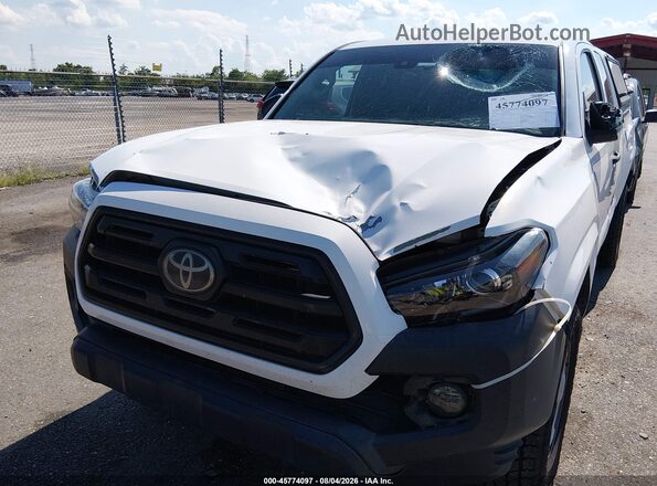 5TFRX5GN2JX123065 2018 TOYOTA TACOMA Белый Вид спереди