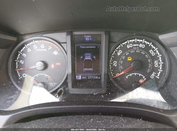 5TFRX5GN2JX123065 2018 TOYOTA TACOMA Белый Вид задних сидений