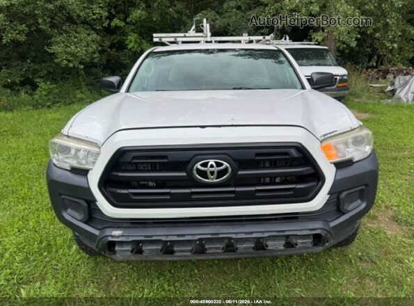 5TFRX5GN3HX087901 2017 TOYOTA TACOMA White წინა ხედი