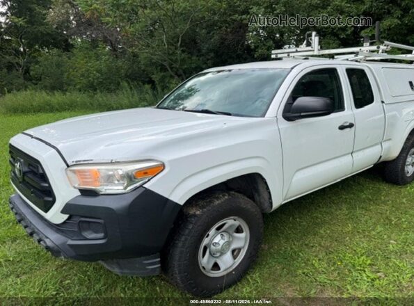 5TFRX5GN3HX087901 2017 TOYOTA TACOMA White წინა მარცხენა ხედი სამი მეოთხედიდან